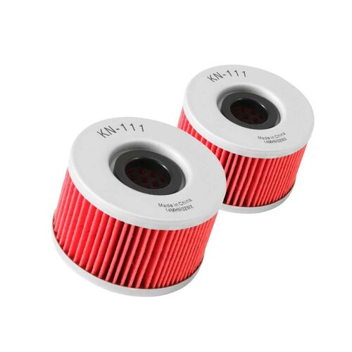 K&N Oil Filter KN-111 Two Pack for Honda TRX400FA | TRX500FA | TRX680FA