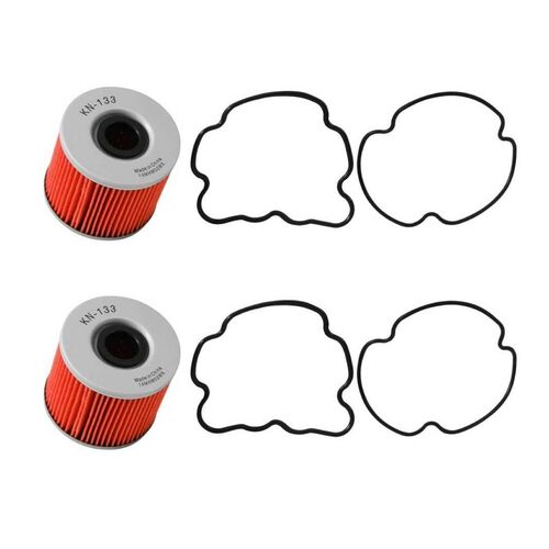K&N Oil Filter KN-133 Two Pack for Suzuki GS550M Katana | GS650E GS650G Katana