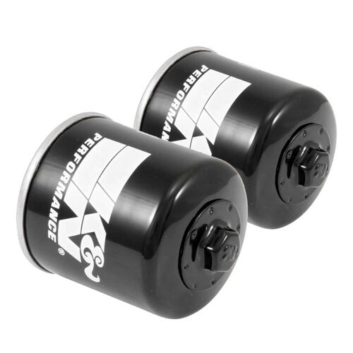 K&N Oil Filter KN-204 Two Pack for Triumph 765 Street Triple R / RS / S 2017-22