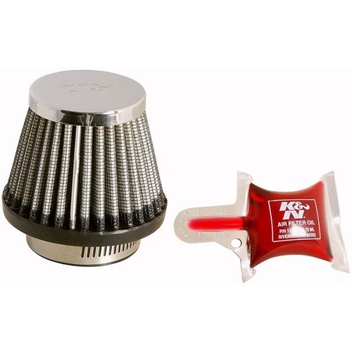 K&N UNI CHROME FILTER KRC-2490