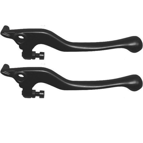 TWO SHORT BRAKE LEVERS suit Honda XR600 1993 1994 1995 1996 1997 1998 1999 2000