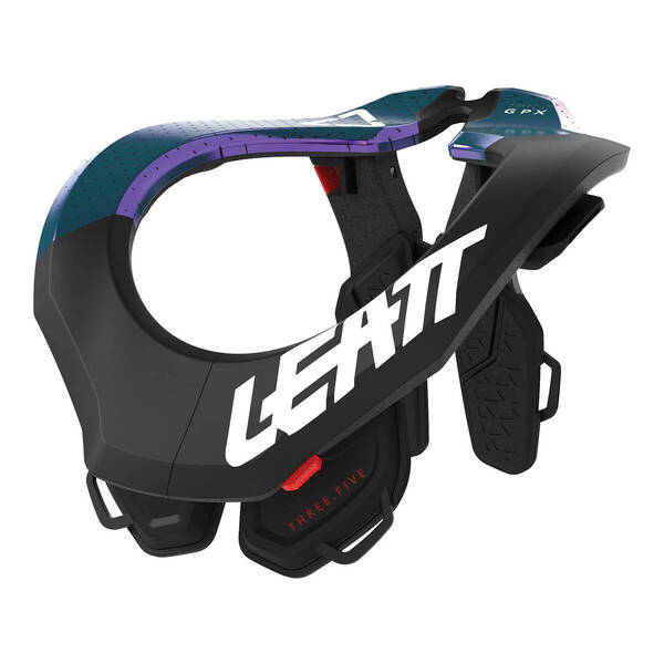 LEATT NECK BRACE GPX 3.5 BLK/PURP JUNIOR