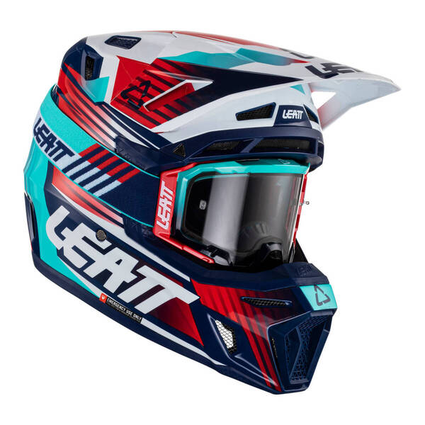LEATT HELMET KIT MOTO 8.5 V23 ROYAL #XL 61-62CM