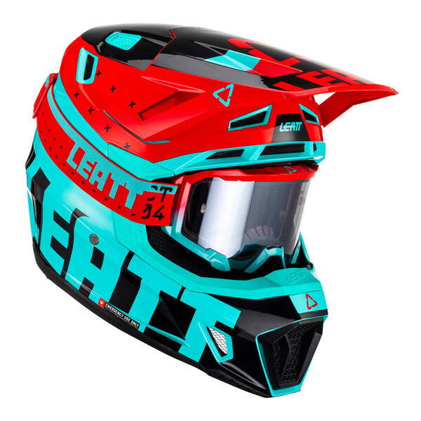 Leatt 2023 7.5 Helmet & Goggle Kit - Fuel (XL)