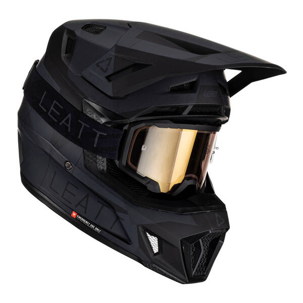 Leatt 2023 7.5 Helmet & Goggle Kit - Stealth (2XL)