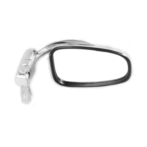 Custom Bar End Motorcycle Mirror | Chrome Cafe Racer Scrambler Left or Right