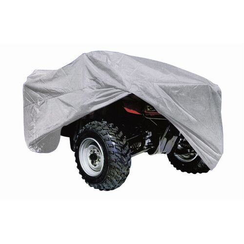 Bike Cover ATV Large Silver 