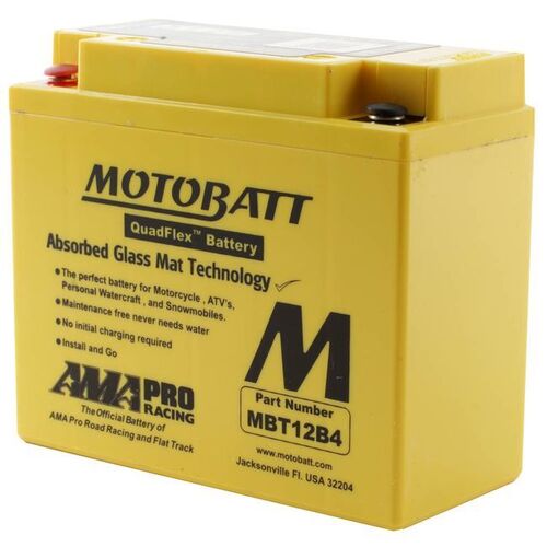 12V 150 CCA Glass Mat Battery for Ducati MULTISTRADA 1200 S SPORT 2010 to 2013