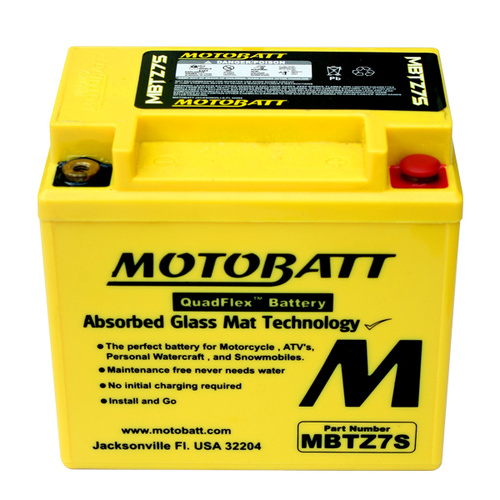 12V 100 CCA Glass Mat Battery for KTM 250 EXCE 2009