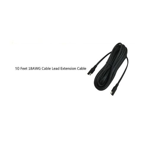  Motobatt CHARGER CABLE LEAD 18AWG 3M 10'