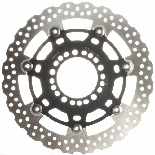 Front Floating Wave Type Brake Disc Rotor for Kawasaki NINJA 650R 2009 to 2013