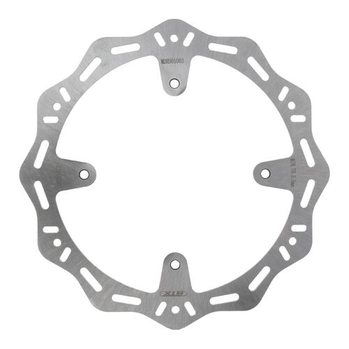 MTX Hornet Brake Disc Solid Wave Type - Rear for Honda CRF450X 2005 to 2016