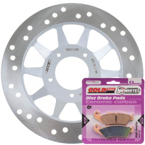 BRAKE ROTOR & PAD FRONT KIT - HON XR150L 14-20