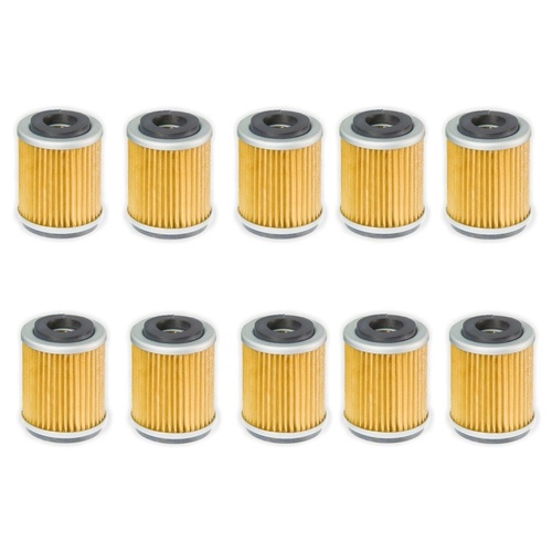 TEN PACK OIL FILTERS for Yamaha TT350 1985 to 2001 | XT350 1992 to 1997