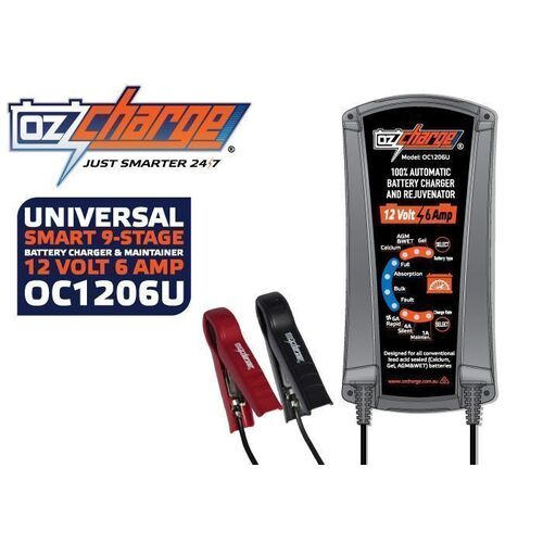 OZ Charge 12V 6A 