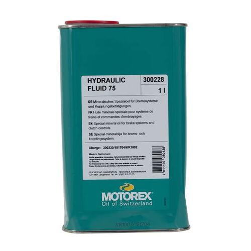 Motorex Hydraulic Fluid 75 - 1 Litre (12)
