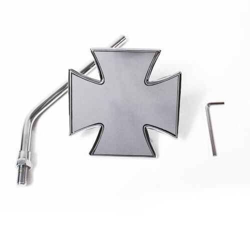 WHITES MIRROR MALTESE CROSS 10MM FITTING