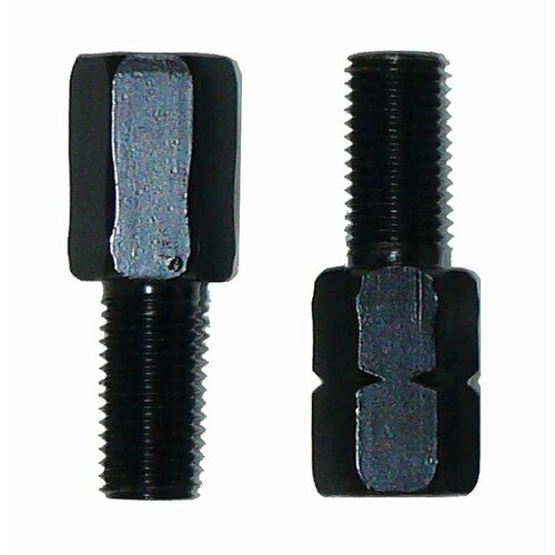 Mirror Mount Adapt Yamaha L-RH Thread Black