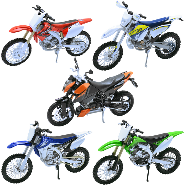 1.12 Dirt Bike Assortment (12Box) Model Toy