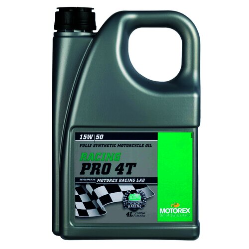 Motorex Racing Pro 4T 15w50 - 4 Litre (4) ***