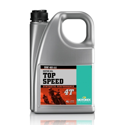 Motorex Top Speed MC (MA2) 4T 5W40 - 4 Litre (4)