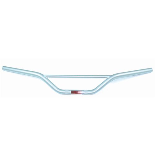 MCS Low Mini Steel MX Classic Handlebar Silver Motocross Bars