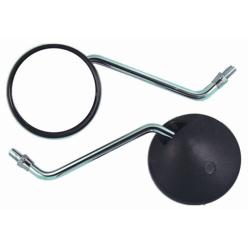 Aftermarket Mirror Set Pair for Suzuki DR100 1989 1990 | TS100 1977 to 1986