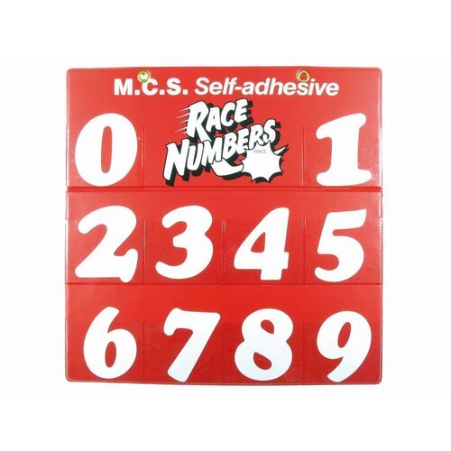Race Number Board Small