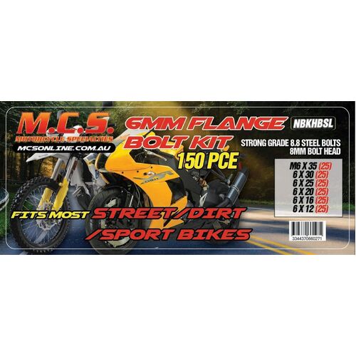 6MM Flange Bolt Kit 