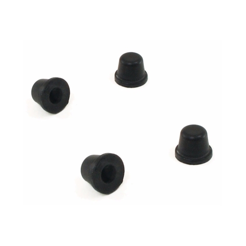 Brake Bleeder Nipple Cover Four (4) Pack | Rubber Dust Cap for Brake Caliper