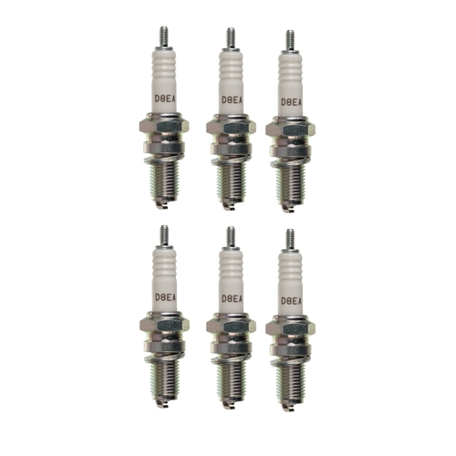 NGK SPARK PLUG SIX (6) PACK D8EA for Honda CBX1000 1979 to 1982