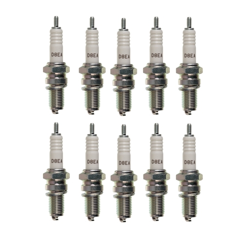 NGK SPARK PLUGS D8EA (2120) (Box 10) for Suzuki GN250 1982 to 2007