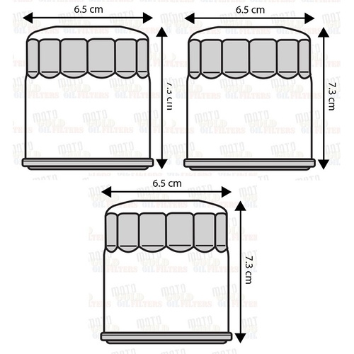 3 OIL FILTERS