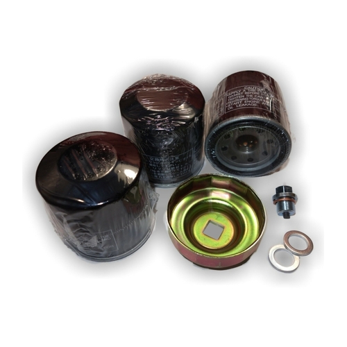 Oil Filter Three Pack for Yamaha YZF-R1 YZF R1 1998 to 2006