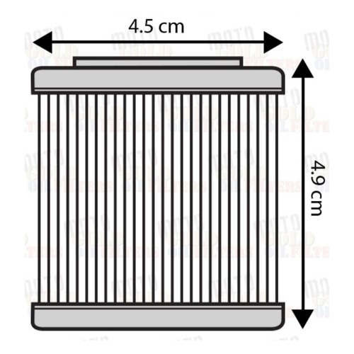 Oil Filter for Husqvarna TE400 01-02, TE410 94-00, SM450R 04-09 SM450RR 08-09
