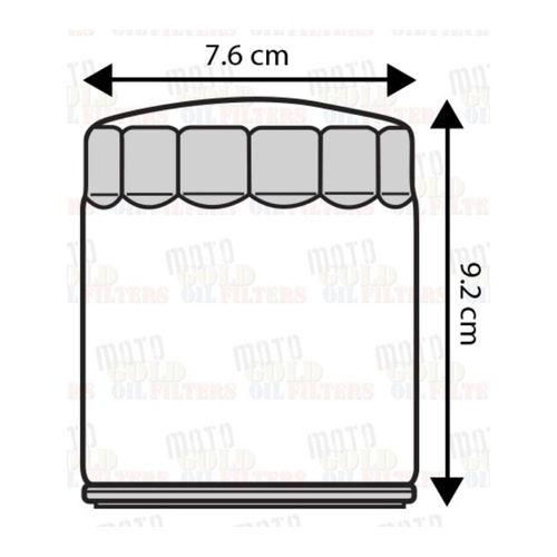 OIL FILTER for HARLEY DAVIDSON 1200XLH SPORTSTER ROADSTER / CUSTOM 2004 to 2009