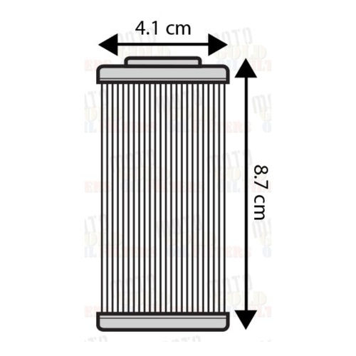 AFTERMARKET OIL FILTER for Husqvarna HUSKY TC449 2011 to 2013 TE449 2011 to 2014
