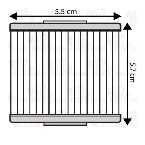 Oil Filter for Kawasaki KL250A 77-84 KLF250 2002-2009