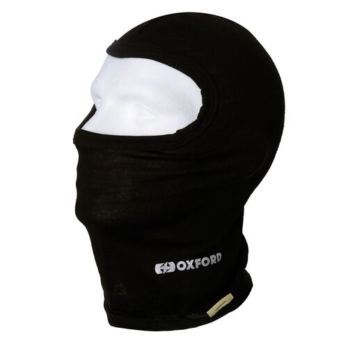 Oxford Delux Balaclava | Merino Micro Fibre | Black | One Size