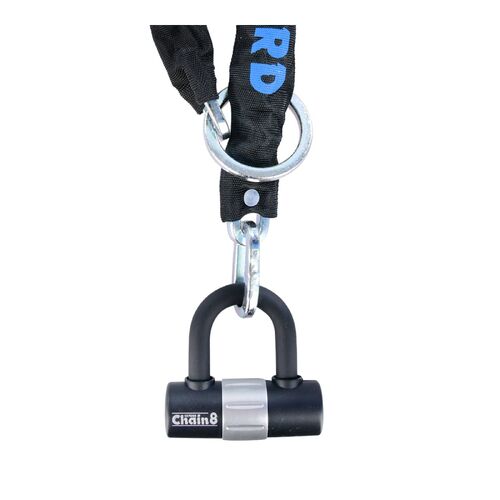 Chain8 Chain Lock & Mini Shackle 1.0M x 8mm For Motorbike