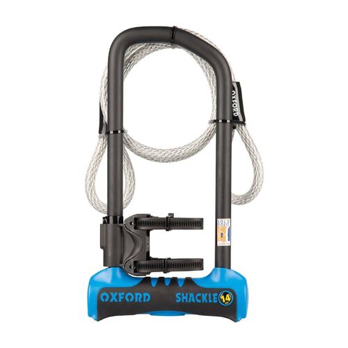Shackle14 Pro Duo U-Lock 320mm x 177mm + Cable For Bicycle