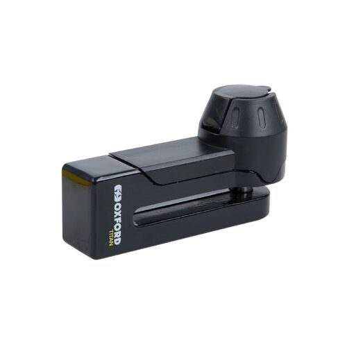 Oxford Titan 10mm Pin Disc Lock Black Incl. Pouch