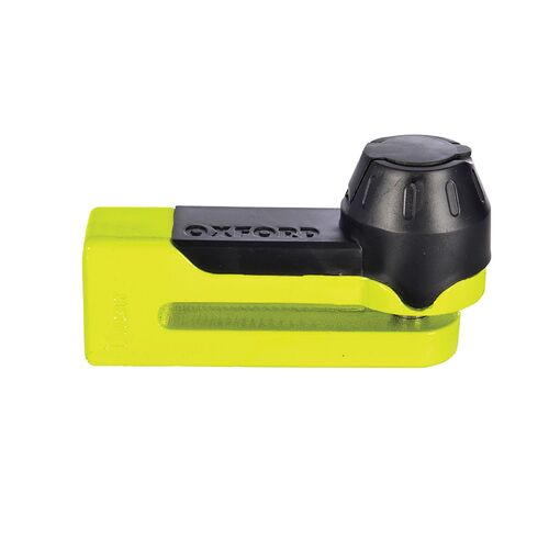 Oxford Titan 10mm Pin Disc Lock Yellow Incl. Pouch