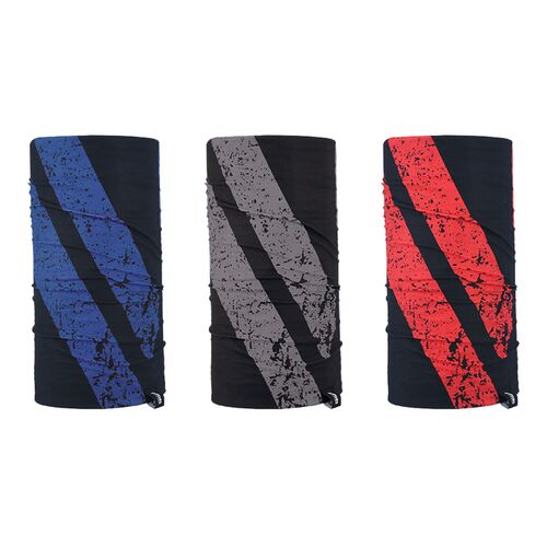 Oxford Comfy Neck Scarf Gaiter Tube GRAPHITE STRIPE 3 Pack