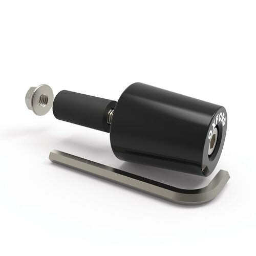 Oxford Handlebar End Weights Pair Black 67g for Motorcycle MotorBike