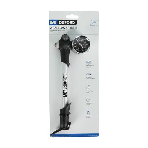 OXFORD SHOCK / FORK PUMP w/ GAUGE - 300PSI MAX (NEW)