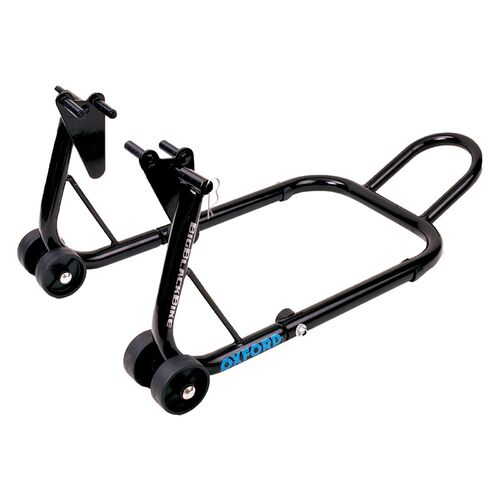 Oxford BIG Black Bike FRONT Paddock Stand