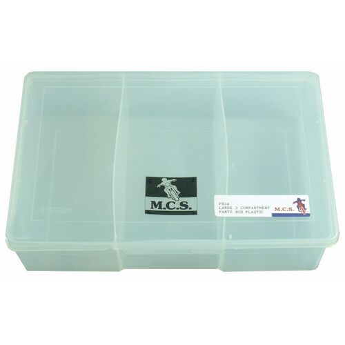 Parts Box - 3 Compartment