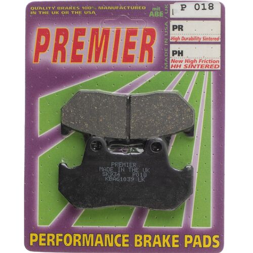 PREMIER BRAKE PADS