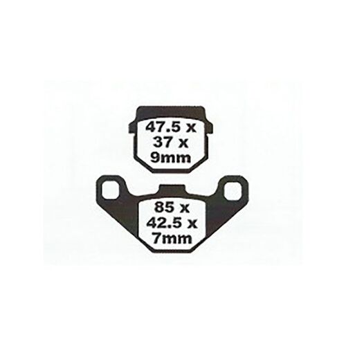 Rear Brake Pads